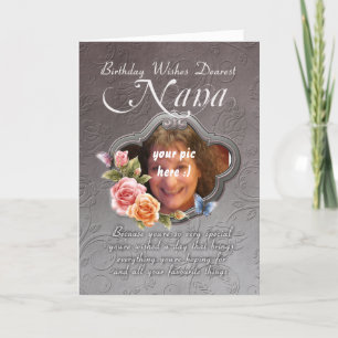 cartão de aniversário de Nana - aniversário sua