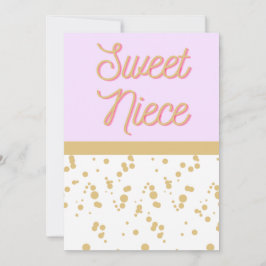 Cartão de Aniversário de Neve Doce