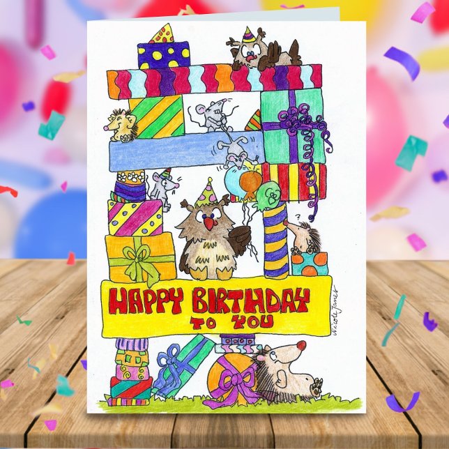 cartão de aniversário de Nicole Janes (Criador carregado)