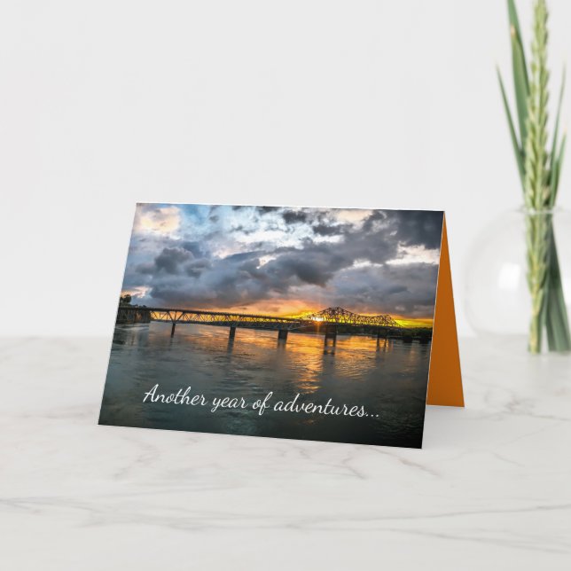 Cartão de Aniversário de Outro Ano (Frente)