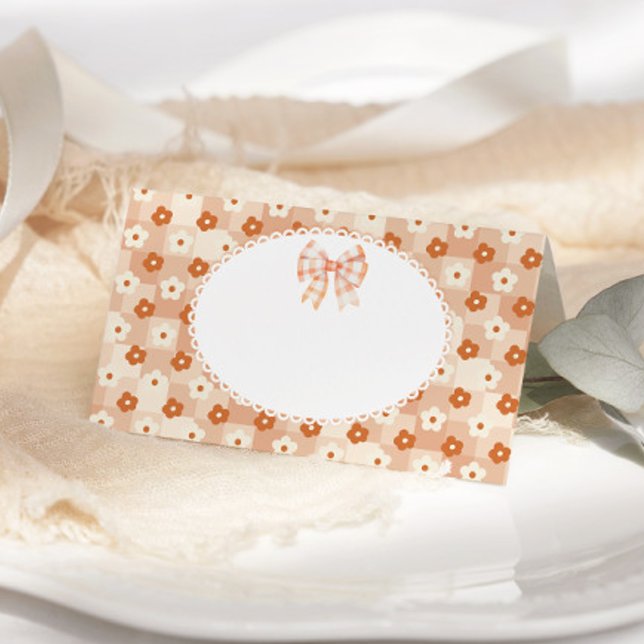 Cartão de aniversário de pizza Cutie arco de renda (Criador carregado)