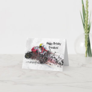 CARTÃO DE ANIVERSÁRIO DE RACHA GRANDSON