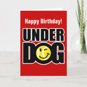 Cartão de aniversário de tênis com citação engraça