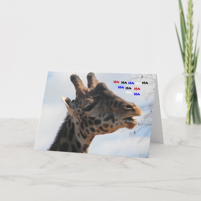 Cartão de Aniversário de Velha Idade Engraçado (Frente)