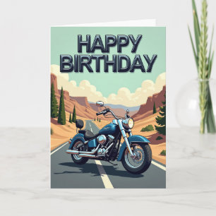 Cartão de Aniversário de Viagem de Aventura