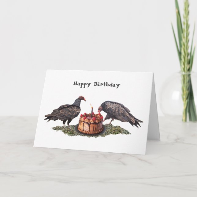 Cartão de Aniversário de Vulvores (Frente)