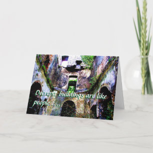 Cartão de aniversário "Decrépito"