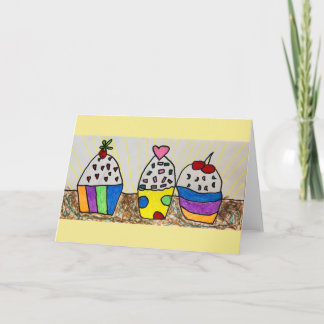 Cartão de aniversário (dentro do vazio)