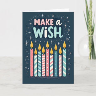 Cartão de Aniversário Desejo Cósmico