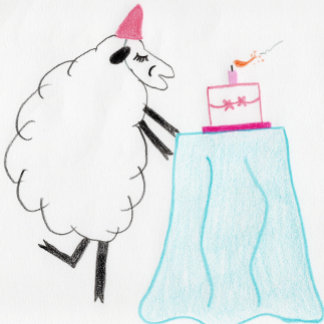 Cartão de aniversário - Desejo um feliz aniversári