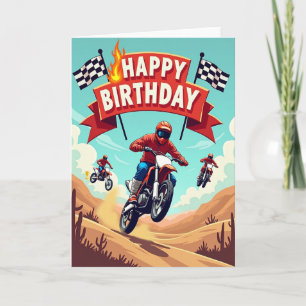 Cartão de Aniversário Desert Jump