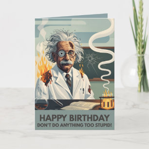 Cartão de Aniversário Divertido