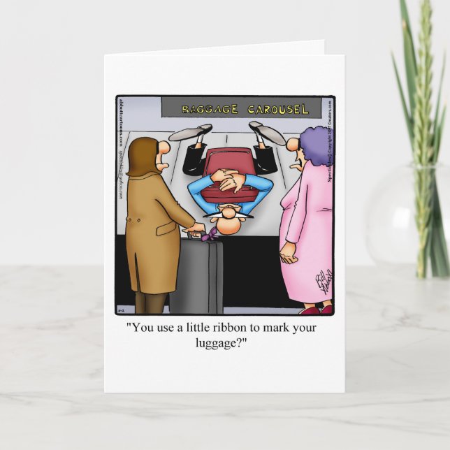 Cartão de Aniversário Divertido para Casal (Frente)