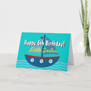 Cartão de aniversário divertido para crianças Ba