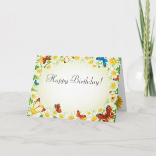 Cartão de aniversário divino