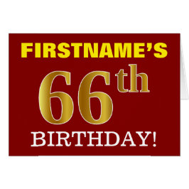 Cartão de Aniversário do "66.º ANIVERSÁRIO", verme