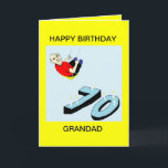 CARTÃO de ANIVERSÁRIO do 70 do GRANDAD<br><div class="desc">UM CARTÃO DE ANIVERSÁRIO ENGRAÇADO DO GRANDAD TOCANTE E SINCERO PARA O GRANDAD EM SUA VIDA</div>