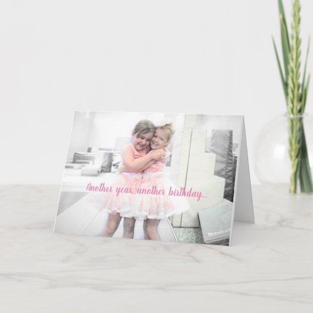 Cartão de Aniversário do Amigo (Frente)