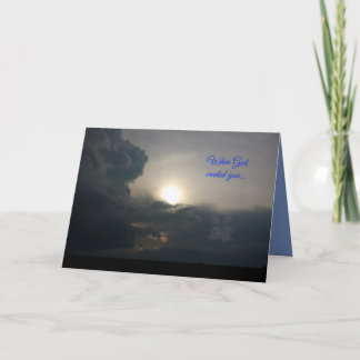 Cartão de aniversário do anjo