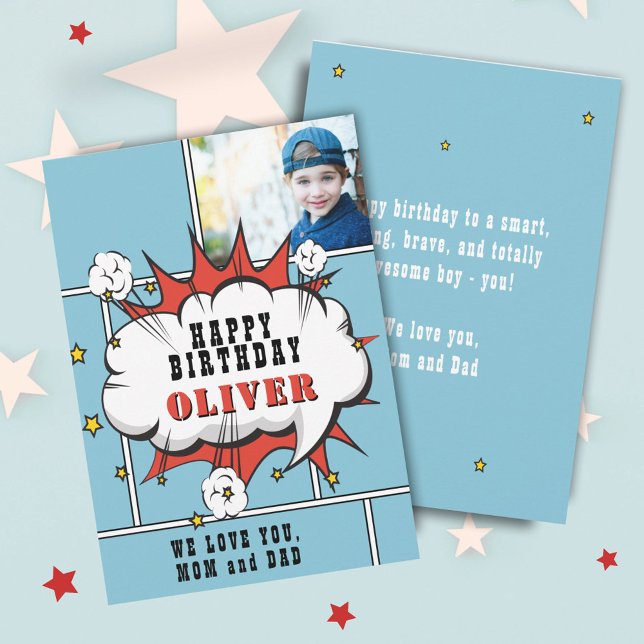 Cartão de Aniversário do Bubble de Discurso de Sup (Criador carregado)