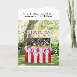 Cartão de aniversário do cão de Basset