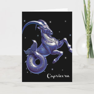 Cartão de Aniversário do Capricorn