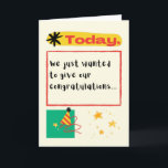 Cartão de Aniversário do Colega Funny<br><div class="desc">Cartão de Aniversário de Cooperante Engraçado. Parabéns de estar um ano mais perto da reforma.</div>