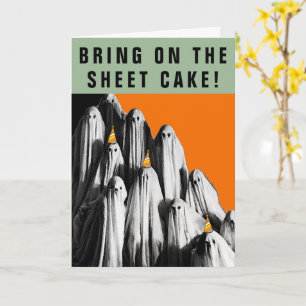 Cartão de Aniversário do Dia de as Bruxas engra