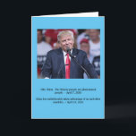 Cartão de Aniversário do Donald Trump "Tenha Seu B<br><div class="desc">Você tem um amigo viciado político ou parente que merece excelente aniversário — mesmo em quarentena? Eles vão adorar este cartão de aniversário com tema Trump!</div>