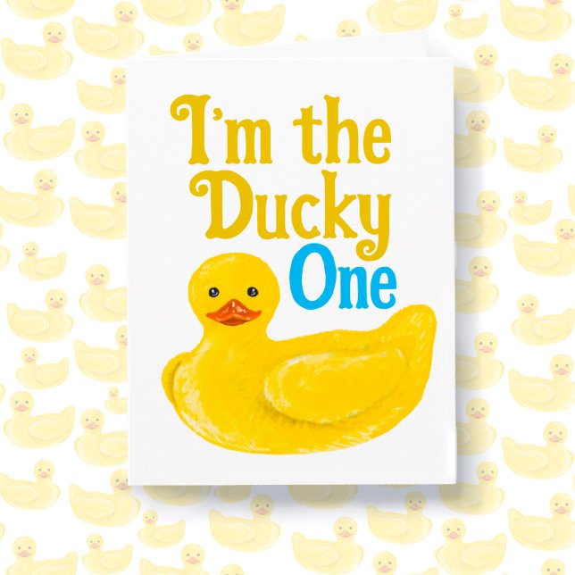 Cartão de Aniversário do Ducky One (Criador carregado)