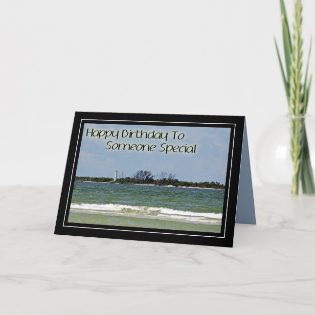 Cartão de Aniversário do Farol (Frente)