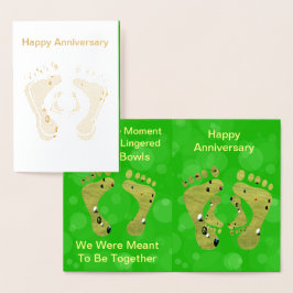 Cartão de Aniversário do Funny Lawn Bowls