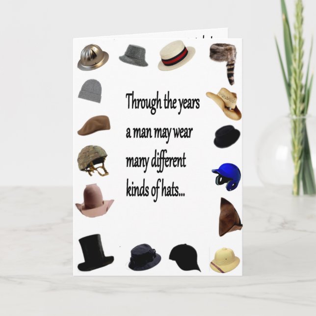 CARTÃO DE ANIVERSÁRIO DO HAT (Frente)