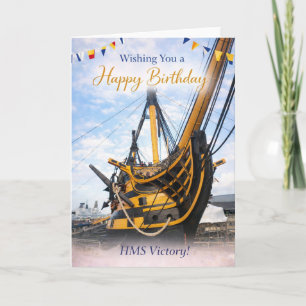 Cartão de Aniversário do HMS Victory