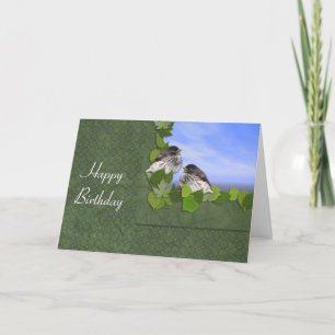 Cartão de aniversário do Junco