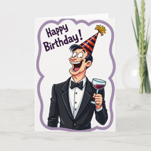 Cartão de Aniversário do Laughing Man