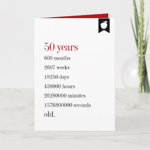 Cartão de Aniversário do Milestone, Dias do Antigo