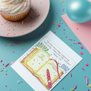 Cartão de Aniversário do Novo Capítulo