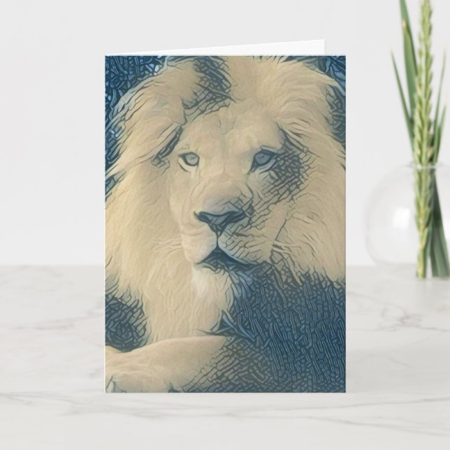 Cartão de aniversário do pau (Frente)