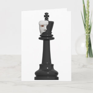 Cartão de Aniversário do Phantom Chess King