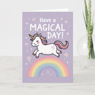 Cartão de Aniversário do Rainbow Mane