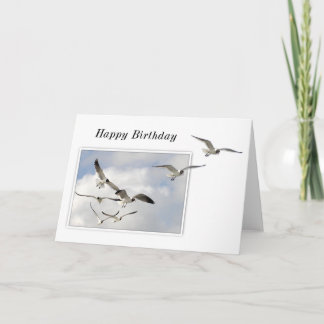 Cartão de Aniversário do Seagulls