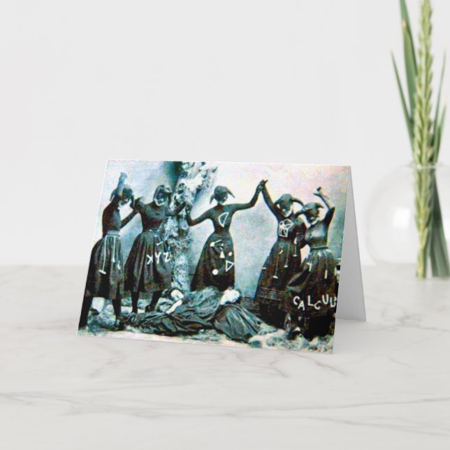 Cartão de Aniversário do Strange Vintage (Frente)