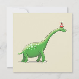 Cartão de Aniversário do Walter o Dinossauro
