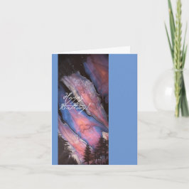 Cartão de Aniversário Dobrado