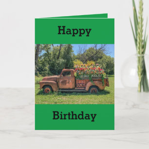 Cartão de Aniversário Dobrado