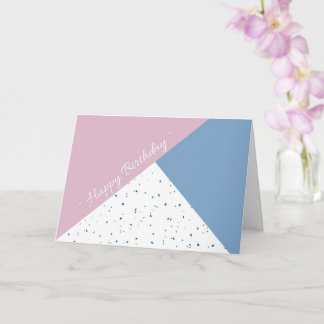 Cartão de Aniversário Dobrado