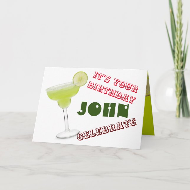 Cartão de Aniversário Dobrado (Frente)