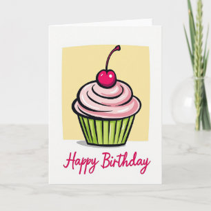 Cartão de Aniversário Doce Guloseima