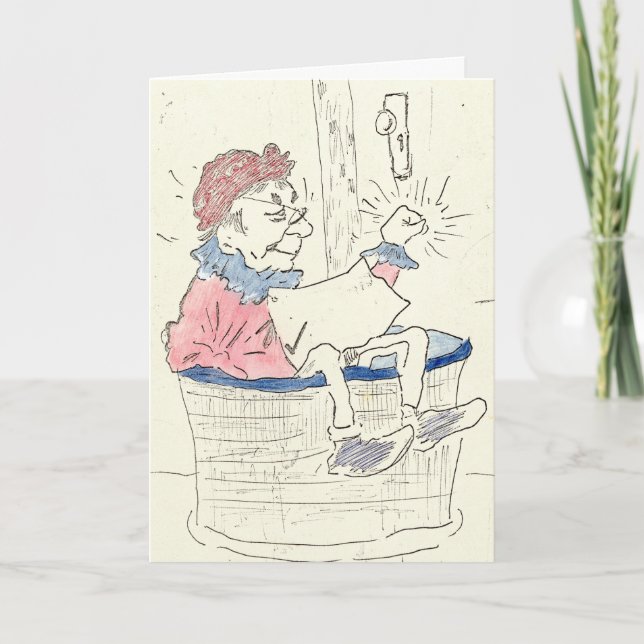 Cartão de aniversário dos cuidados médicos de (Frente)